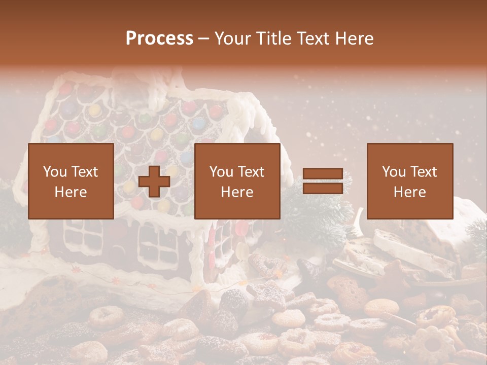 Winter Childhood Dark PowerPoint Template