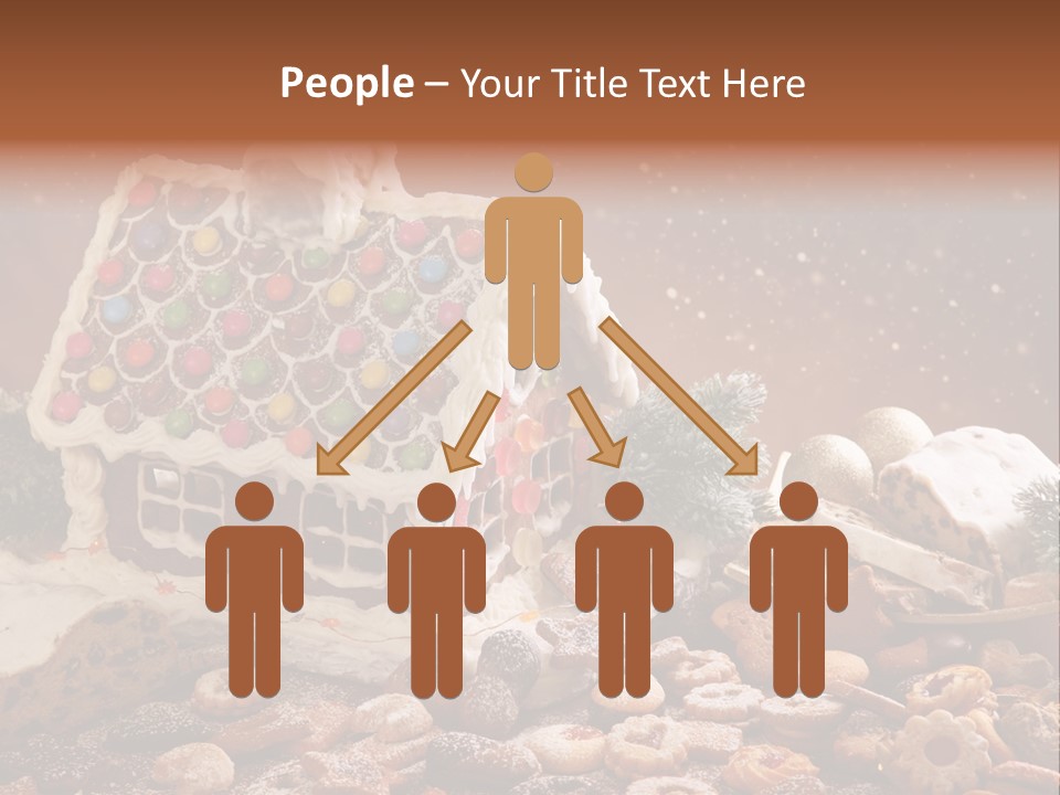 Winter Childhood Dark PowerPoint Template