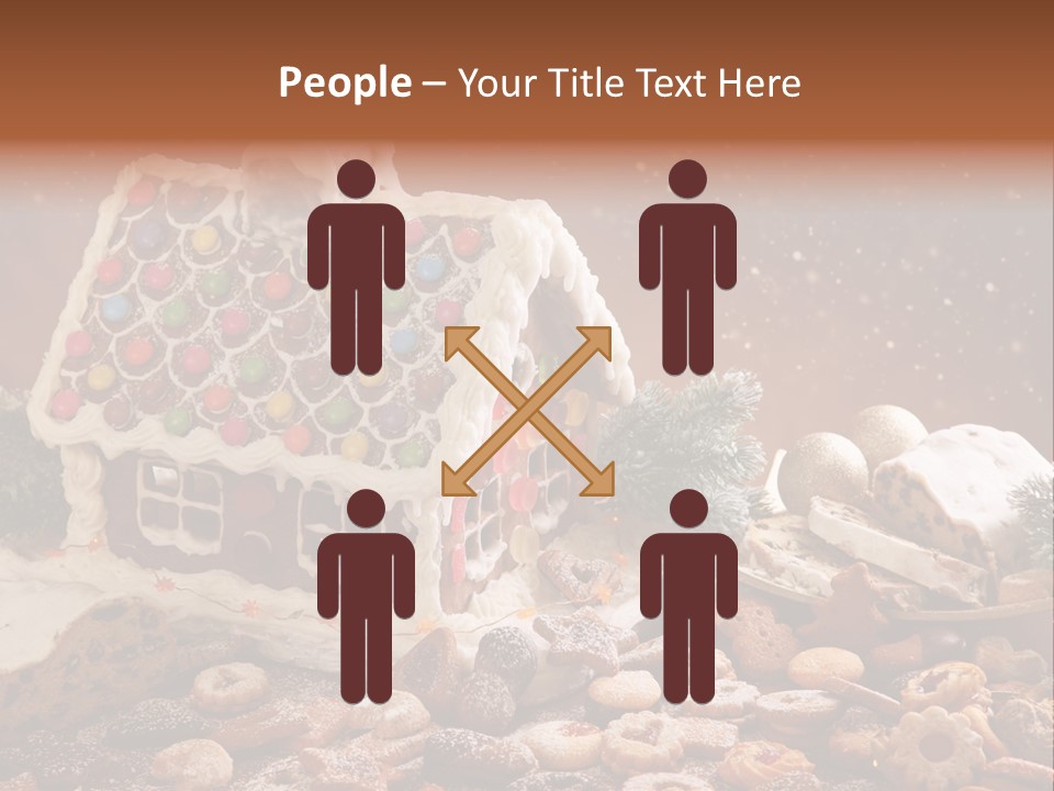 Winter Childhood Dark PowerPoint Template