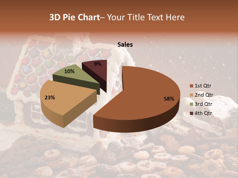 Winter Childhood Dark PowerPoint Template