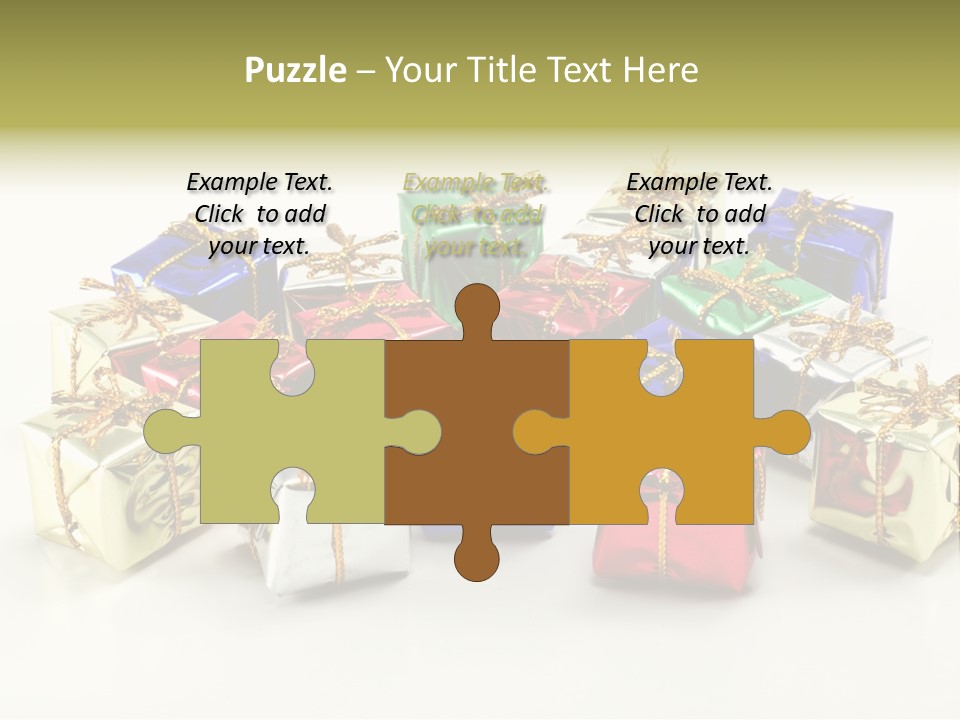 Box Congratulation Render PowerPoint Template