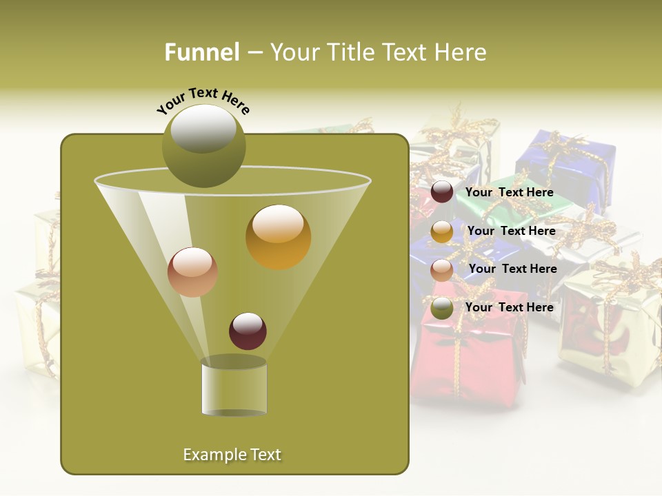 Box Congratulation Render PowerPoint Template