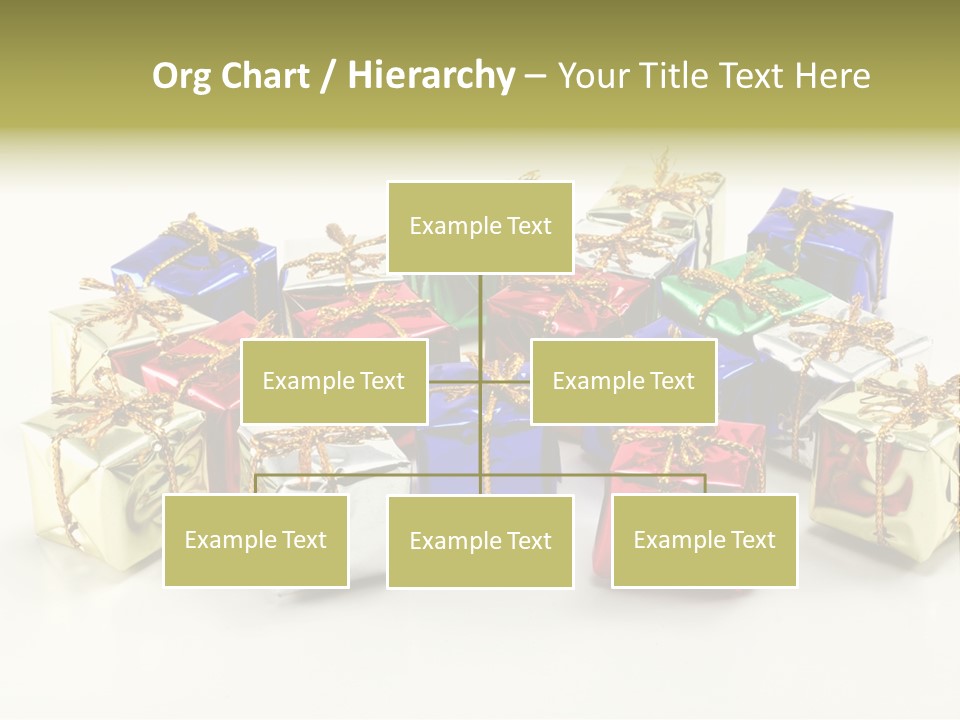 Box Congratulation Render PowerPoint Template