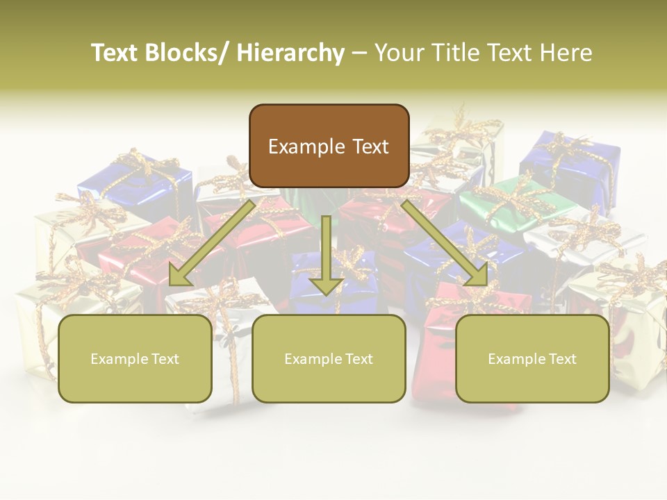 Box Congratulation Render PowerPoint Template