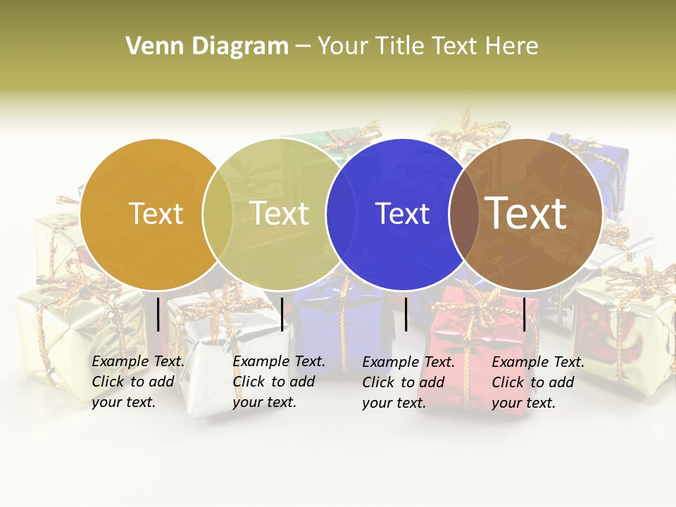 Box Congratulation Render PowerPoint Template