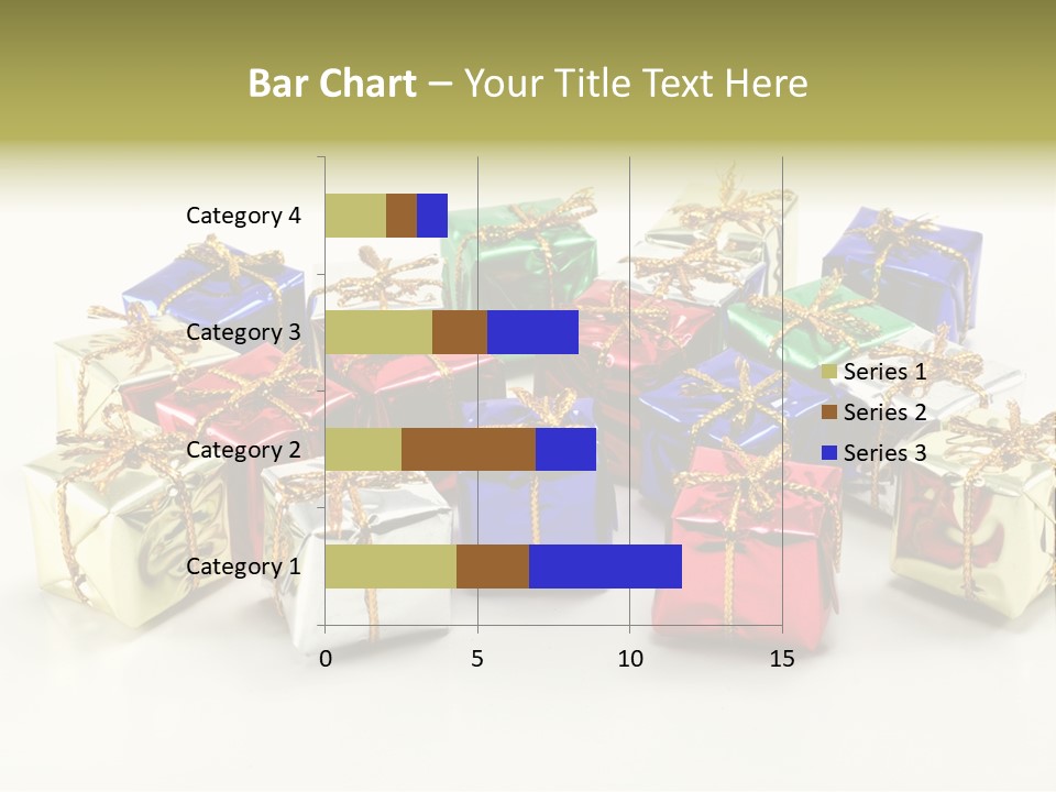 Box Congratulation Render PowerPoint Template