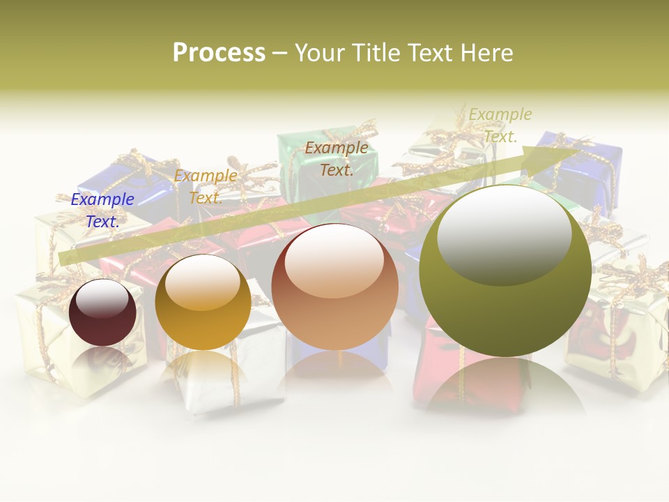 Box Congratulation Render PowerPoint Template