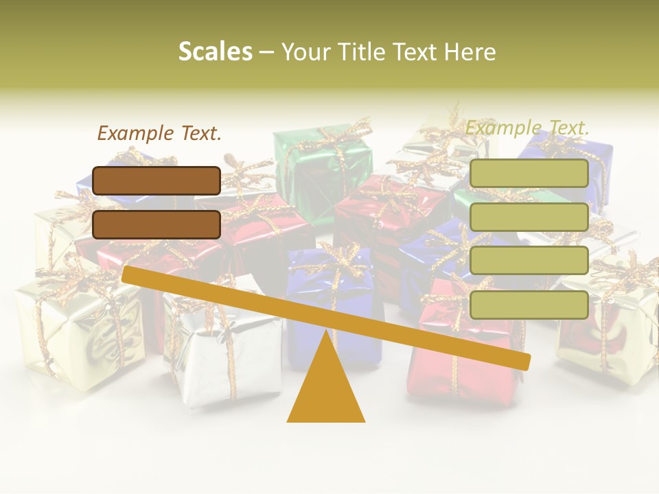 Box Congratulation Render PowerPoint Template