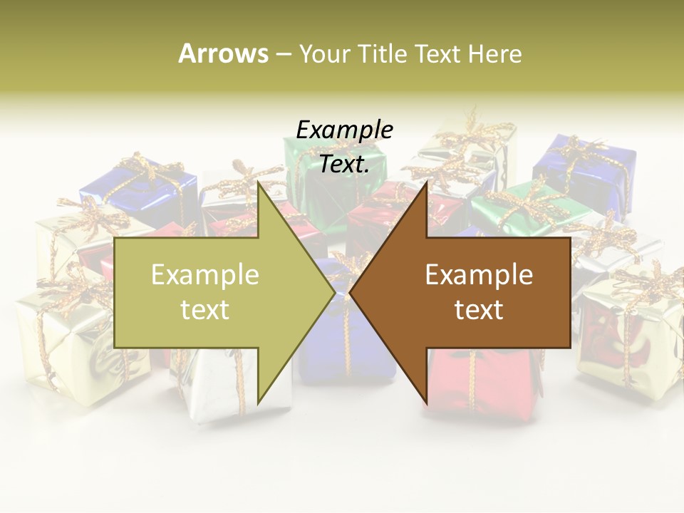 Box Congratulation Render PowerPoint Template