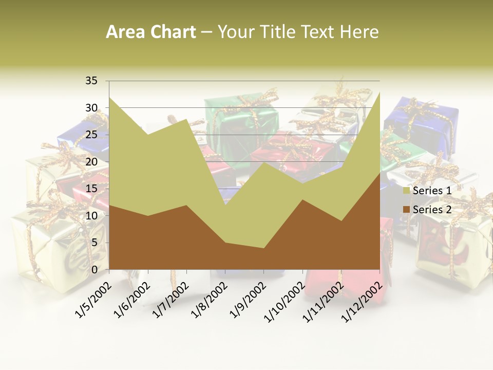 Box Congratulation Render PowerPoint Template