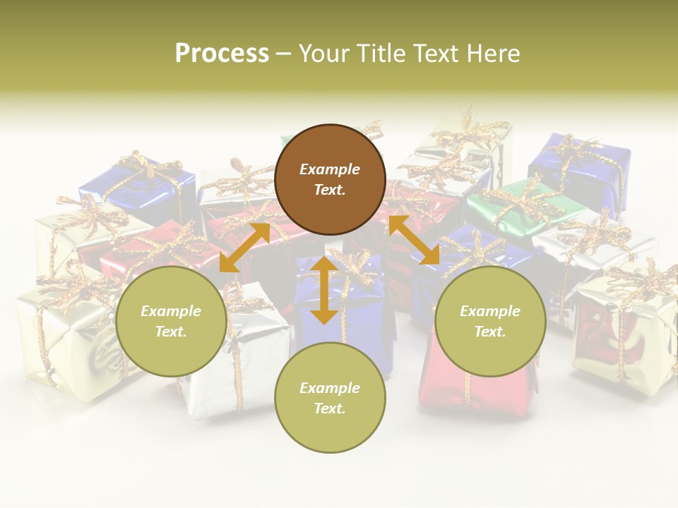 Box Congratulation Render PowerPoint Template