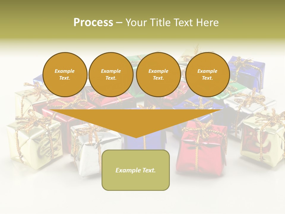 Box Congratulation Render PowerPoint Template