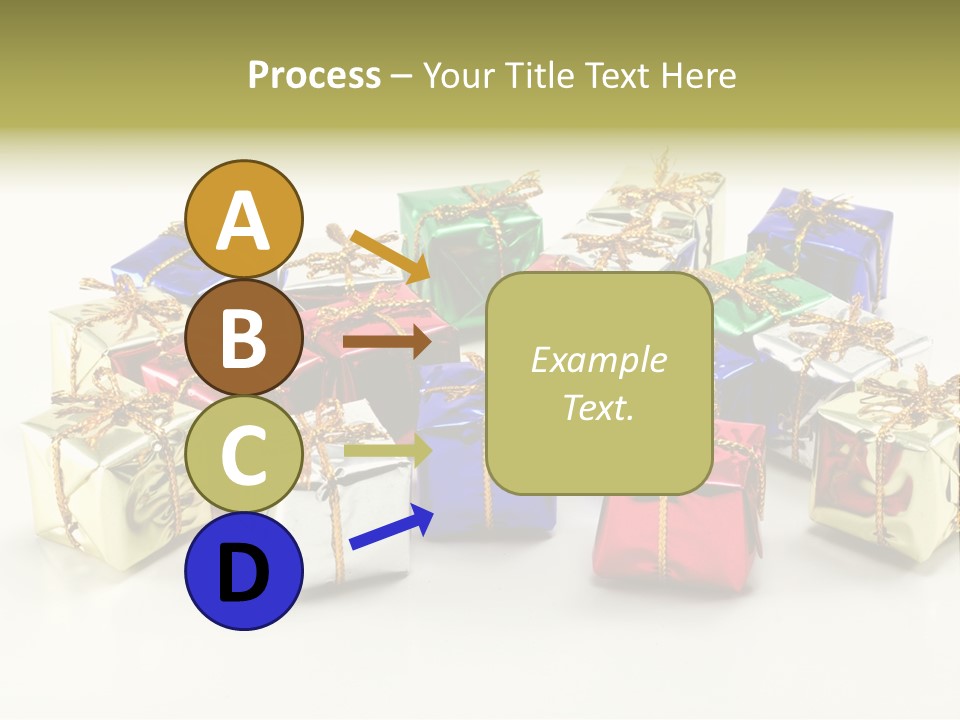 Box Congratulation Render PowerPoint Template
