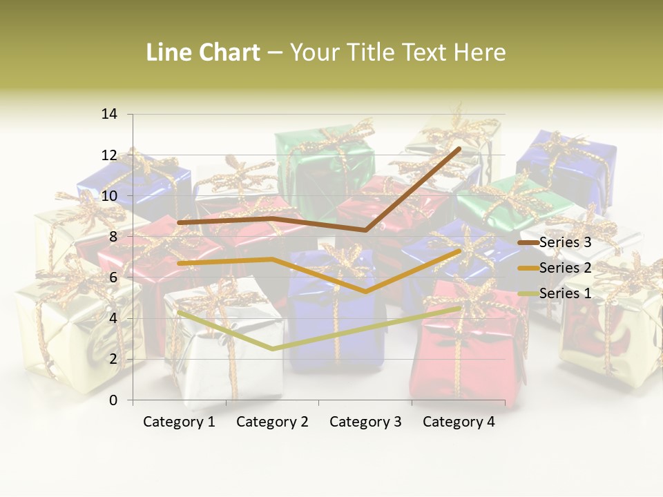 Box Congratulation Render PowerPoint Template