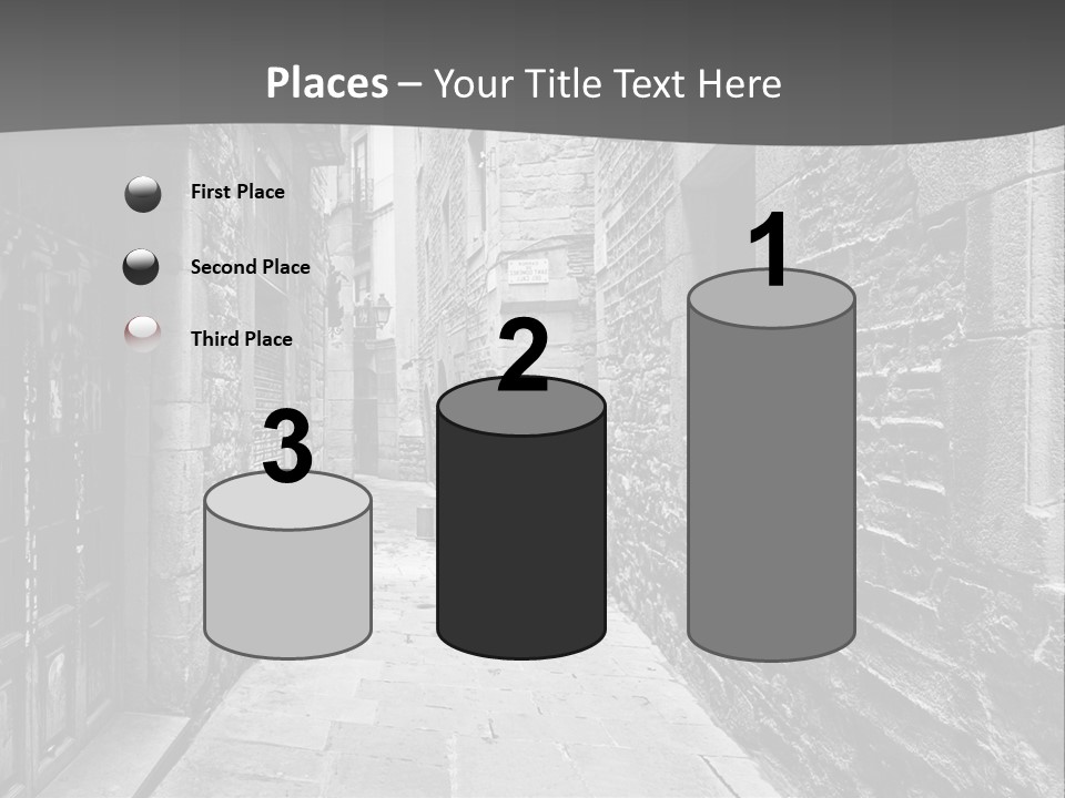 Street Spain Gothic PowerPoint Template