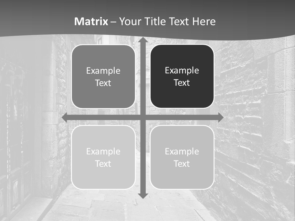 Street Spain Gothic PowerPoint Template