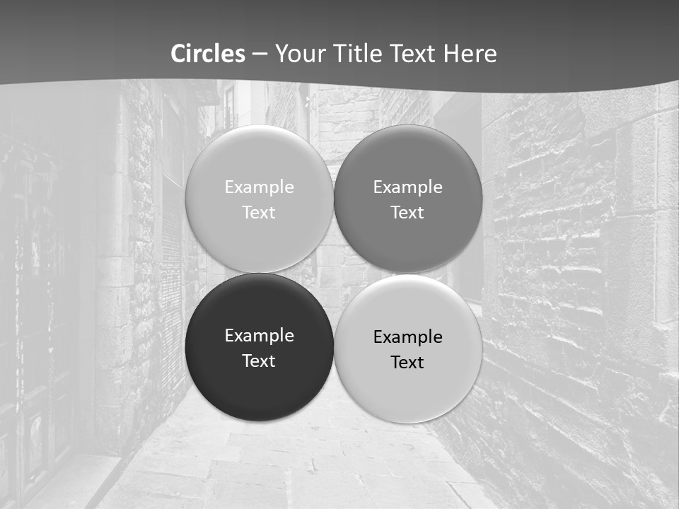 Street Spain Gothic PowerPoint Template