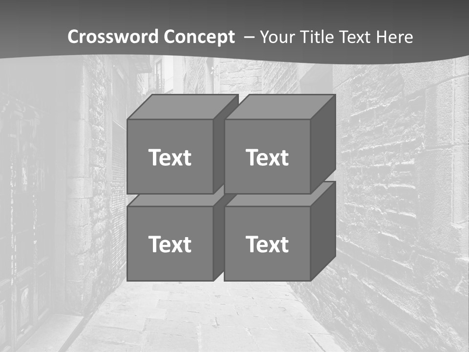 Street Spain Gothic PowerPoint Template