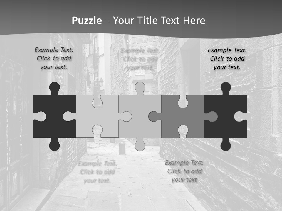 Street Spain Gothic PowerPoint Template