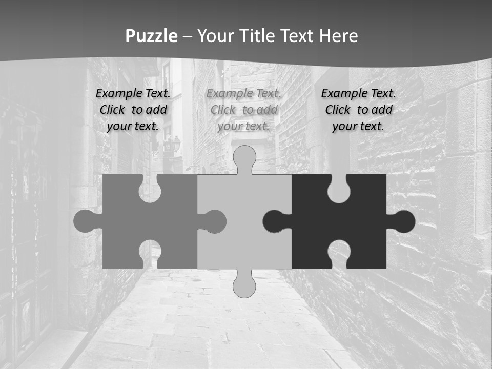 Street Spain Gothic PowerPoint Template