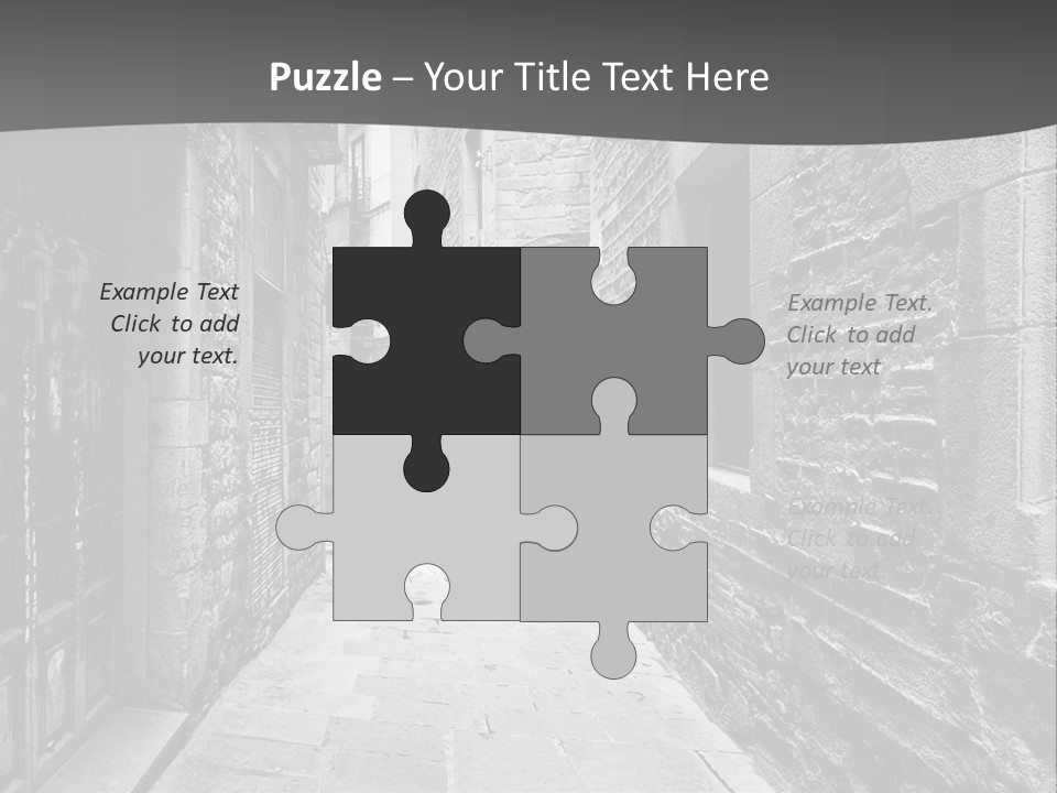 Street Spain Gothic PowerPoint Template