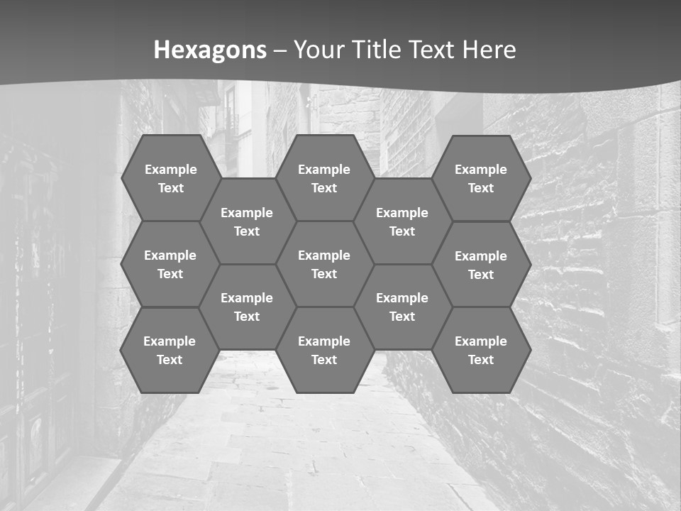 Street Spain Gothic PowerPoint Template