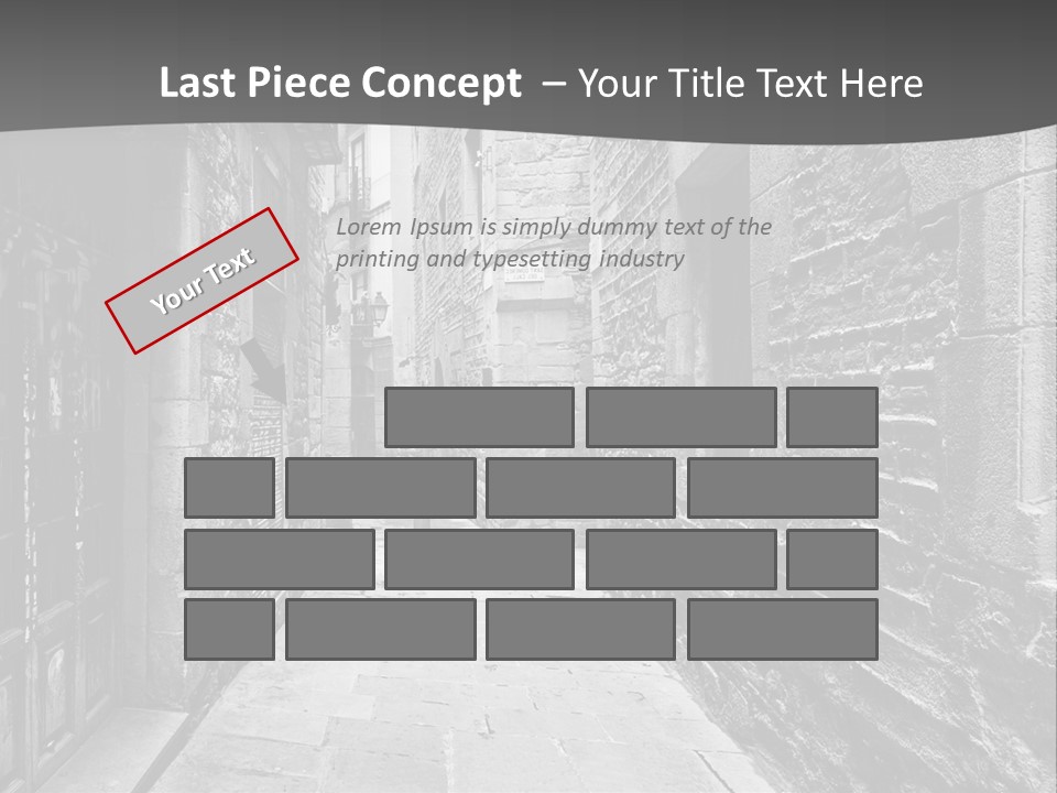 Street Spain Gothic PowerPoint Template