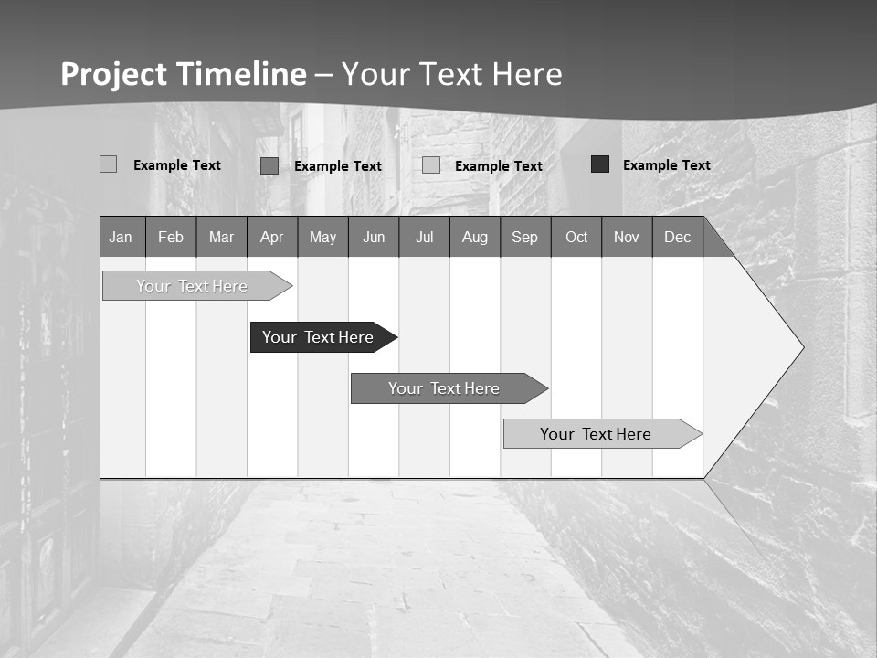 Street Spain Gothic PowerPoint Template