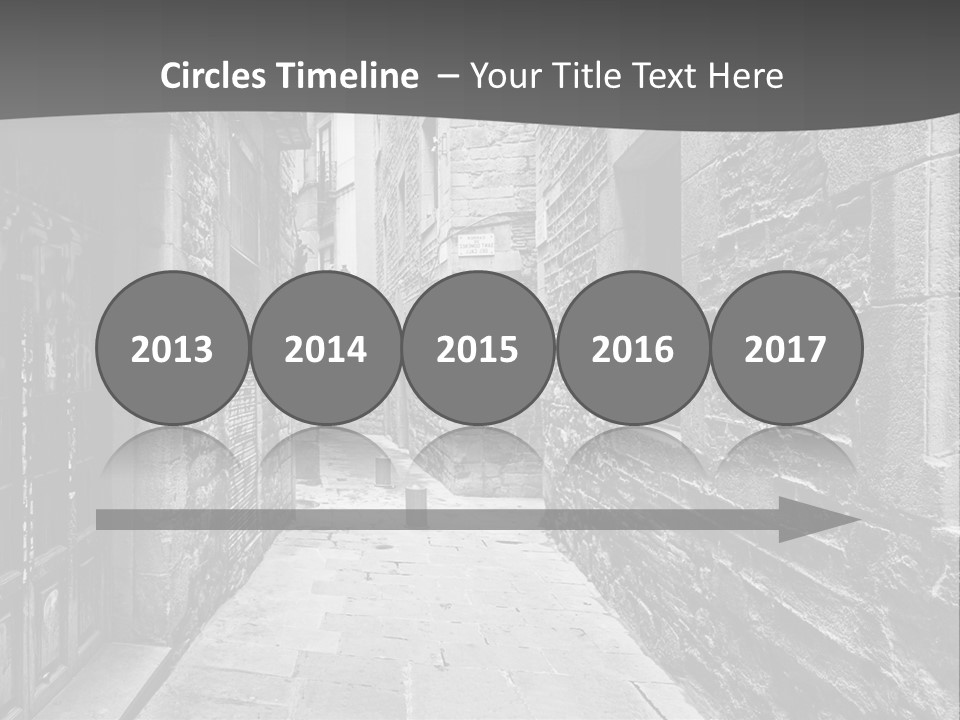 Street Spain Gothic PowerPoint Template