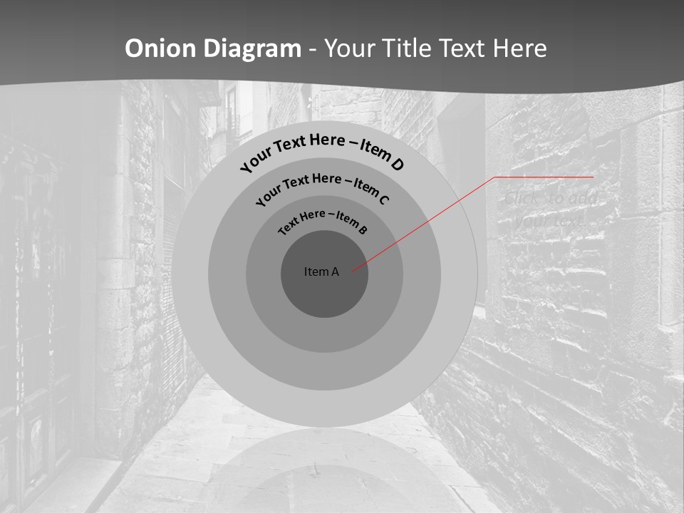 Street Spain Gothic PowerPoint Template