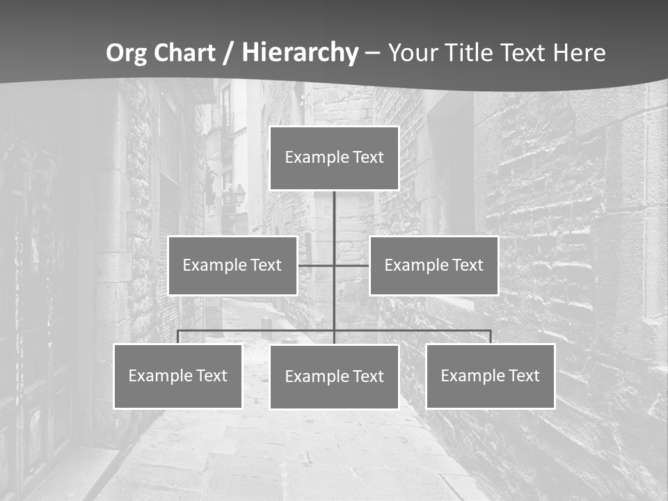 Street Spain Gothic PowerPoint Template