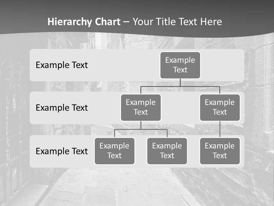 Street Spain Gothic PowerPoint Template