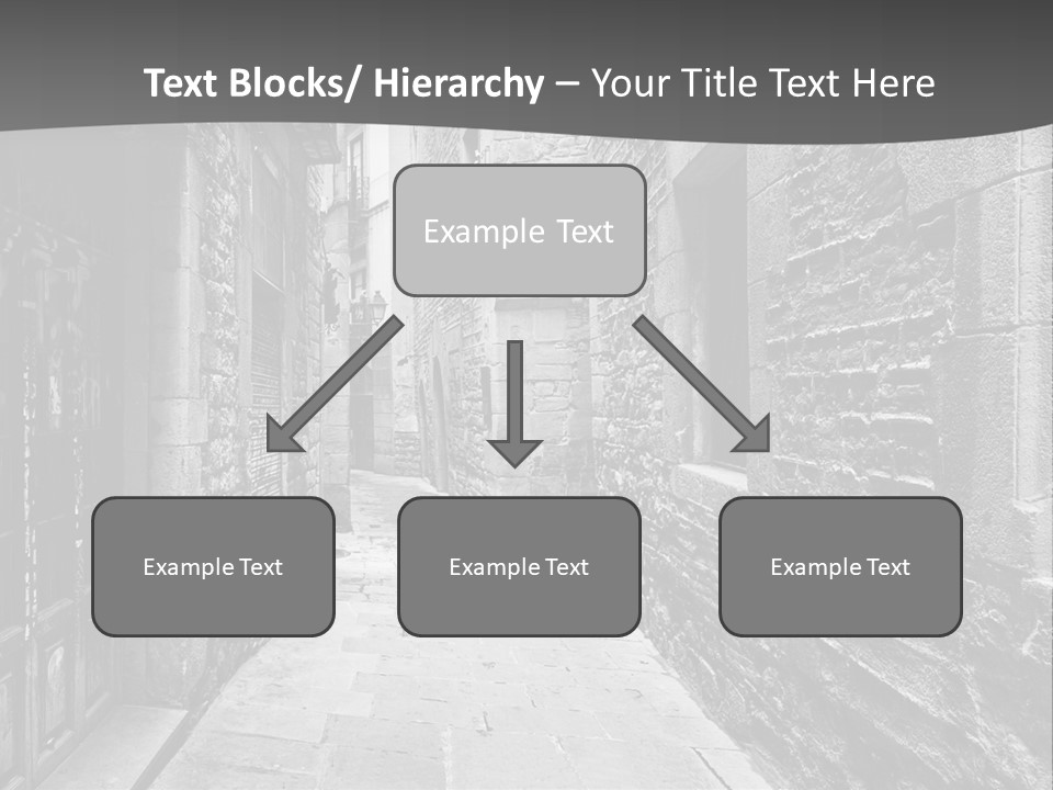 Street Spain Gothic PowerPoint Template