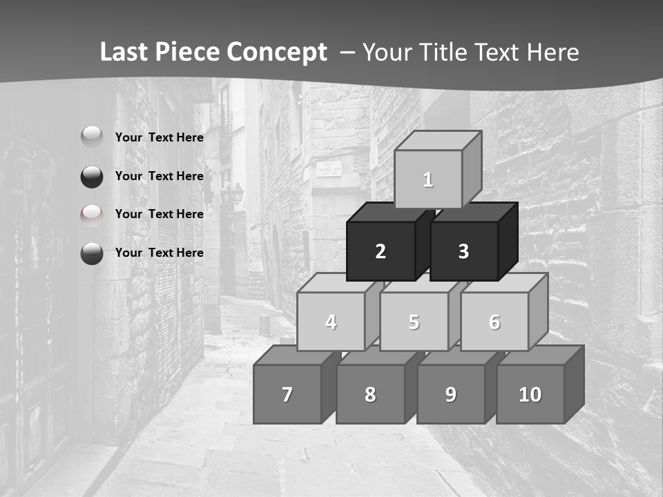 Street Spain Gothic PowerPoint Template