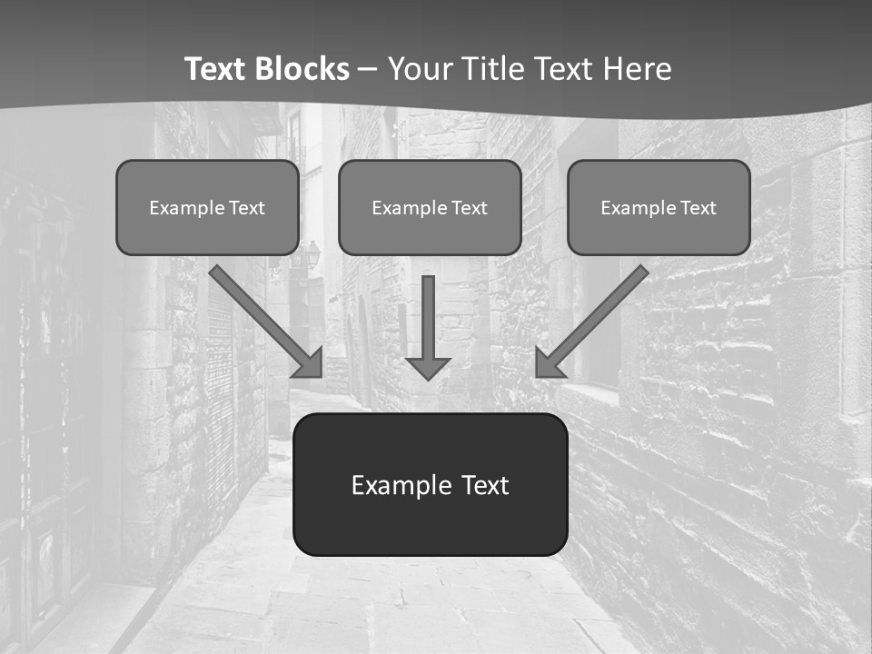 Street Spain Gothic PowerPoint Template