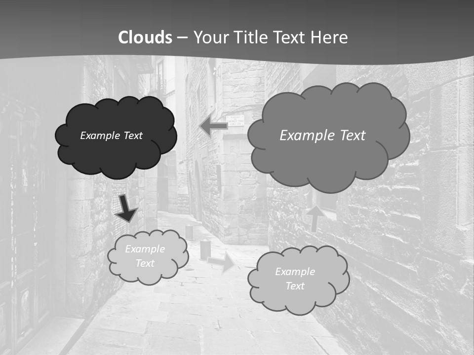 Street Spain Gothic PowerPoint Template