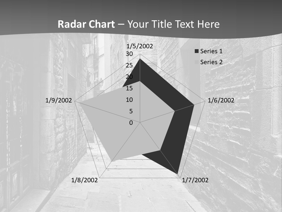 Street Spain Gothic PowerPoint Template