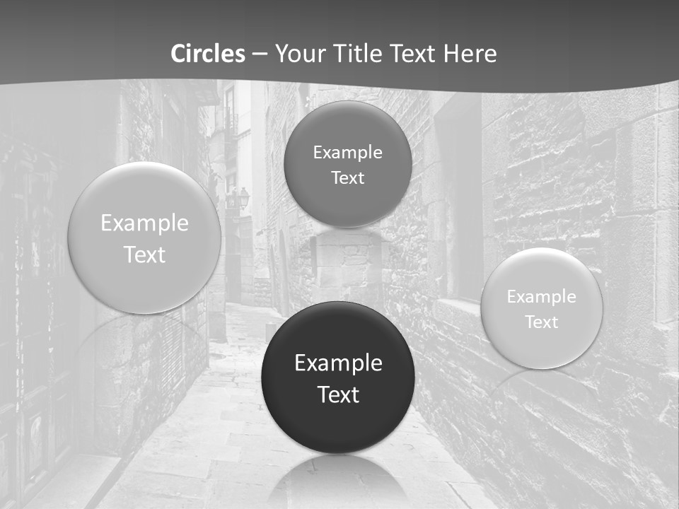 Street Spain Gothic PowerPoint Template