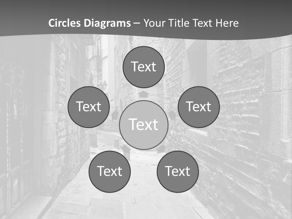 Street Spain Gothic PowerPoint Template