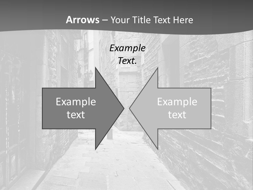 Street Spain Gothic PowerPoint Template