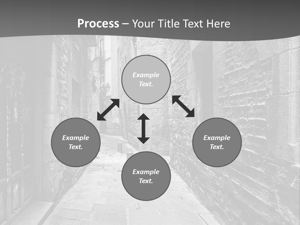 Street Spain Gothic PowerPoint Template