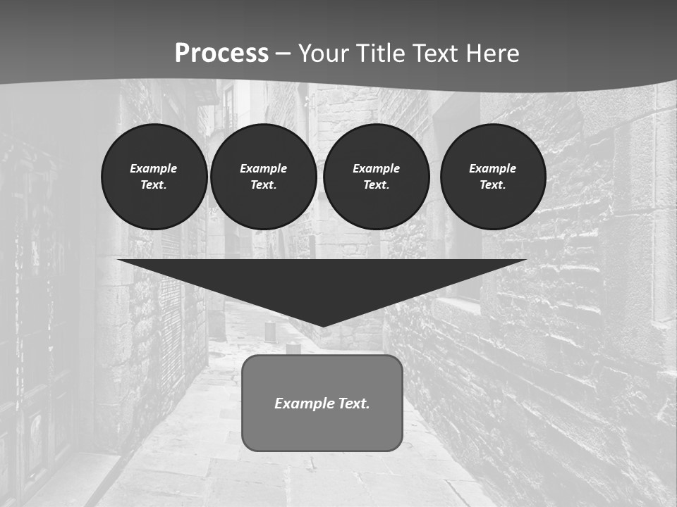 Street Spain Gothic PowerPoint Template