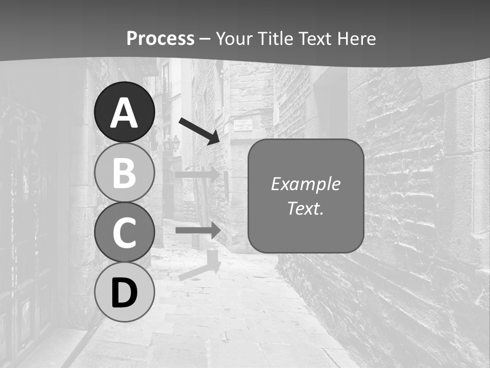 Street Spain Gothic PowerPoint Template