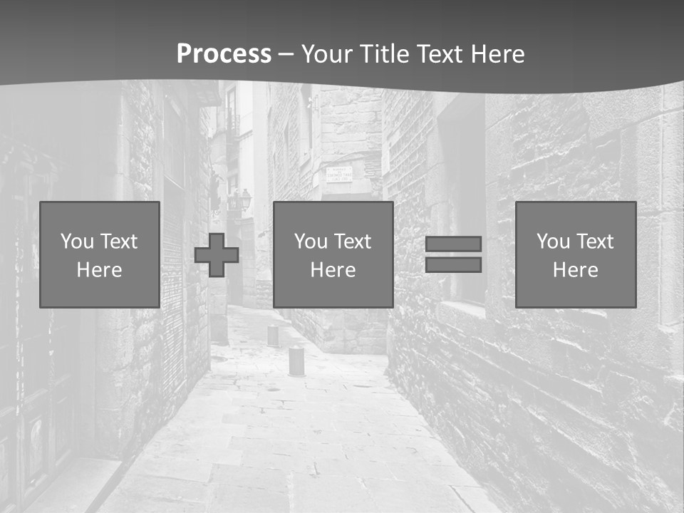Street Spain Gothic PowerPoint Template