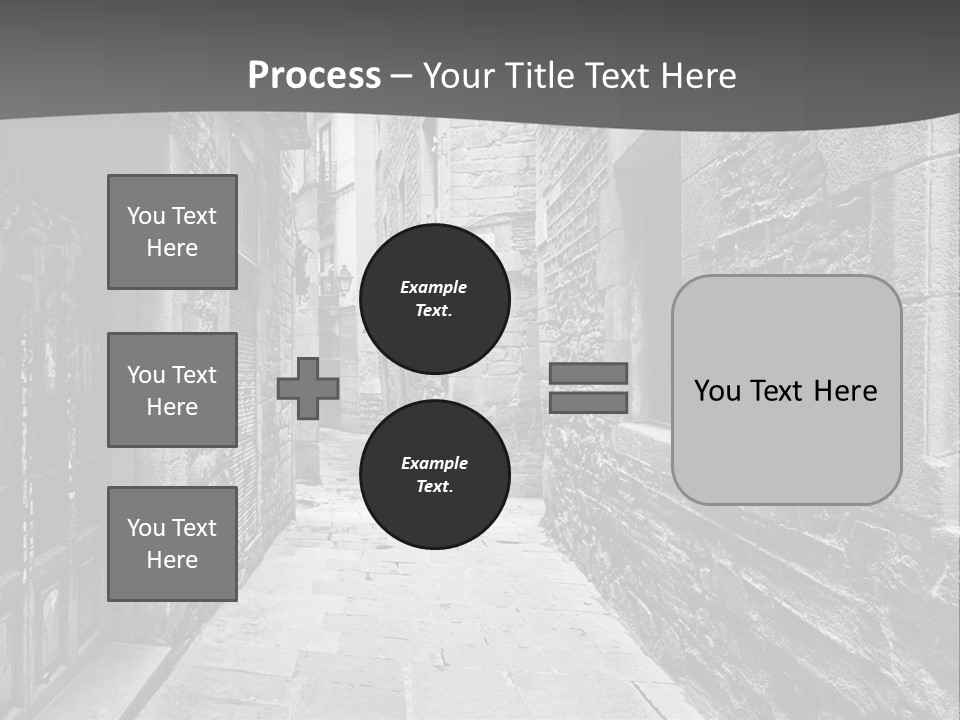 Street Spain Gothic PowerPoint Template