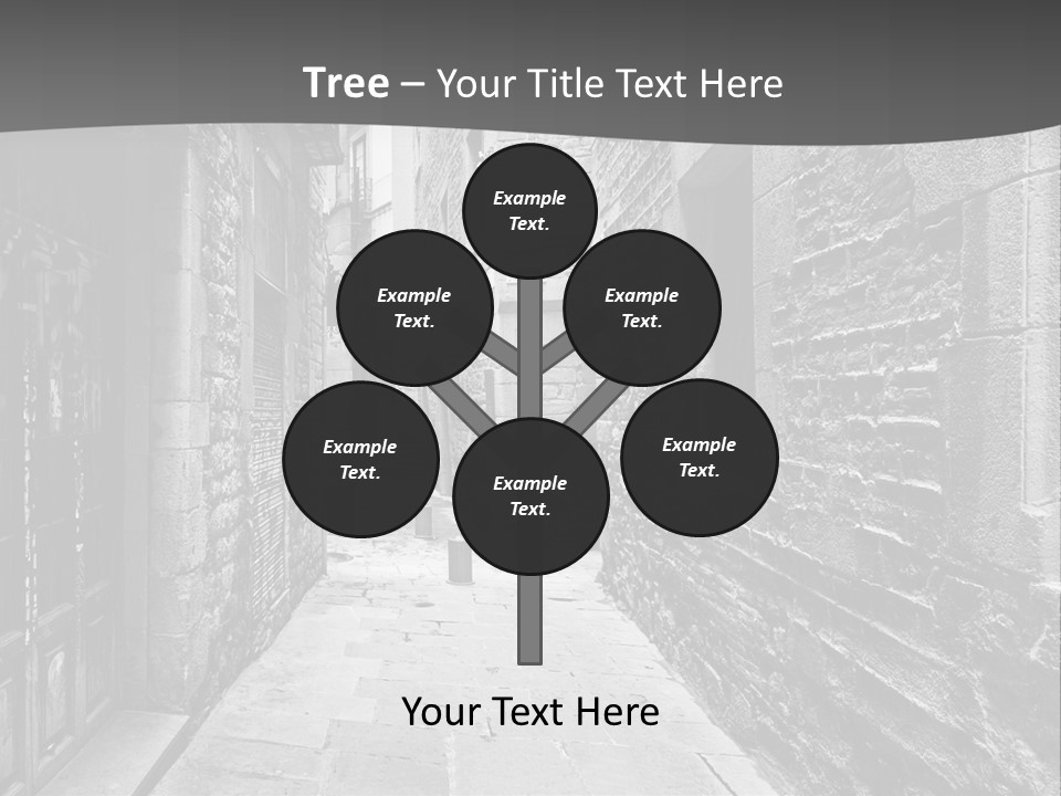 Street Spain Gothic PowerPoint Template