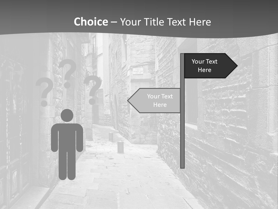 Street Spain Gothic PowerPoint Template