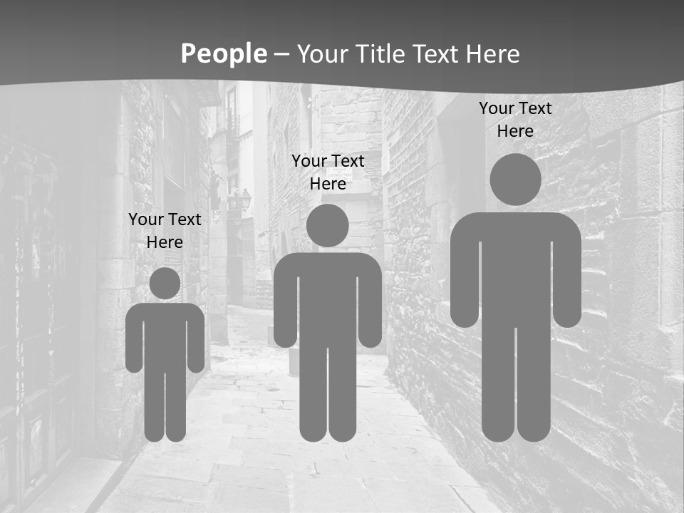 Street Spain Gothic PowerPoint Template