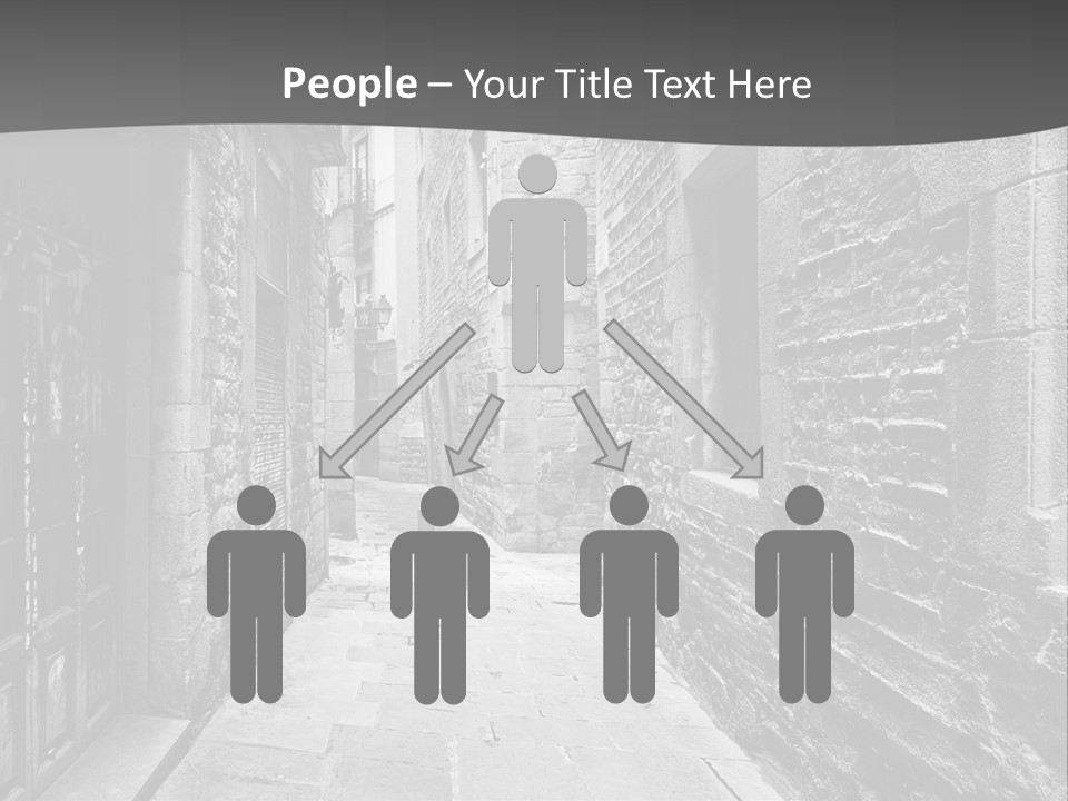 Street Spain Gothic PowerPoint Template