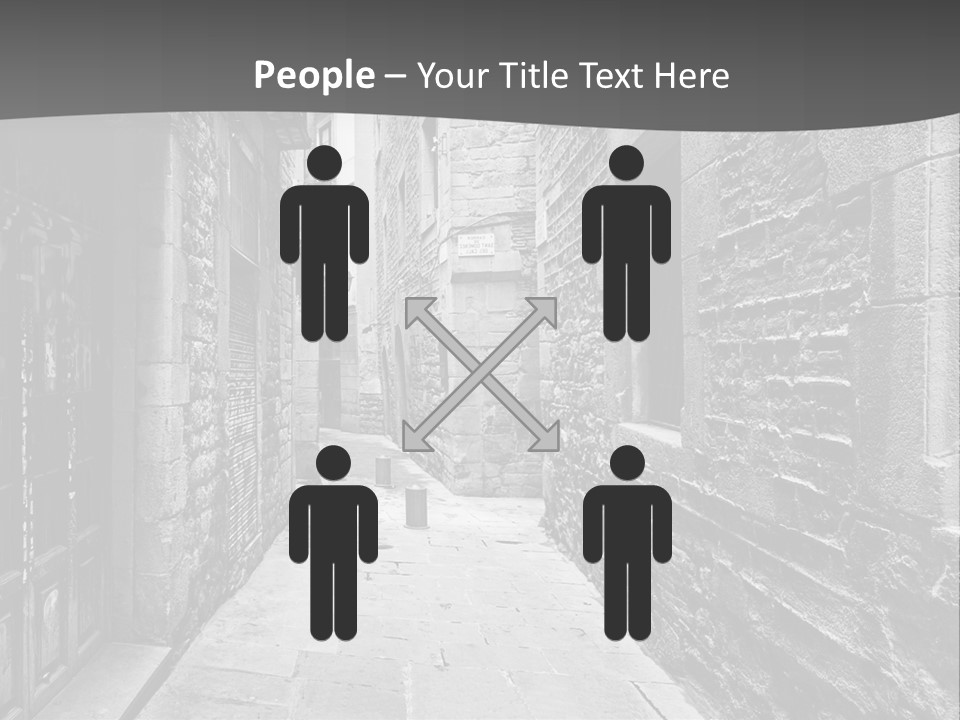 Street Spain Gothic PowerPoint Template